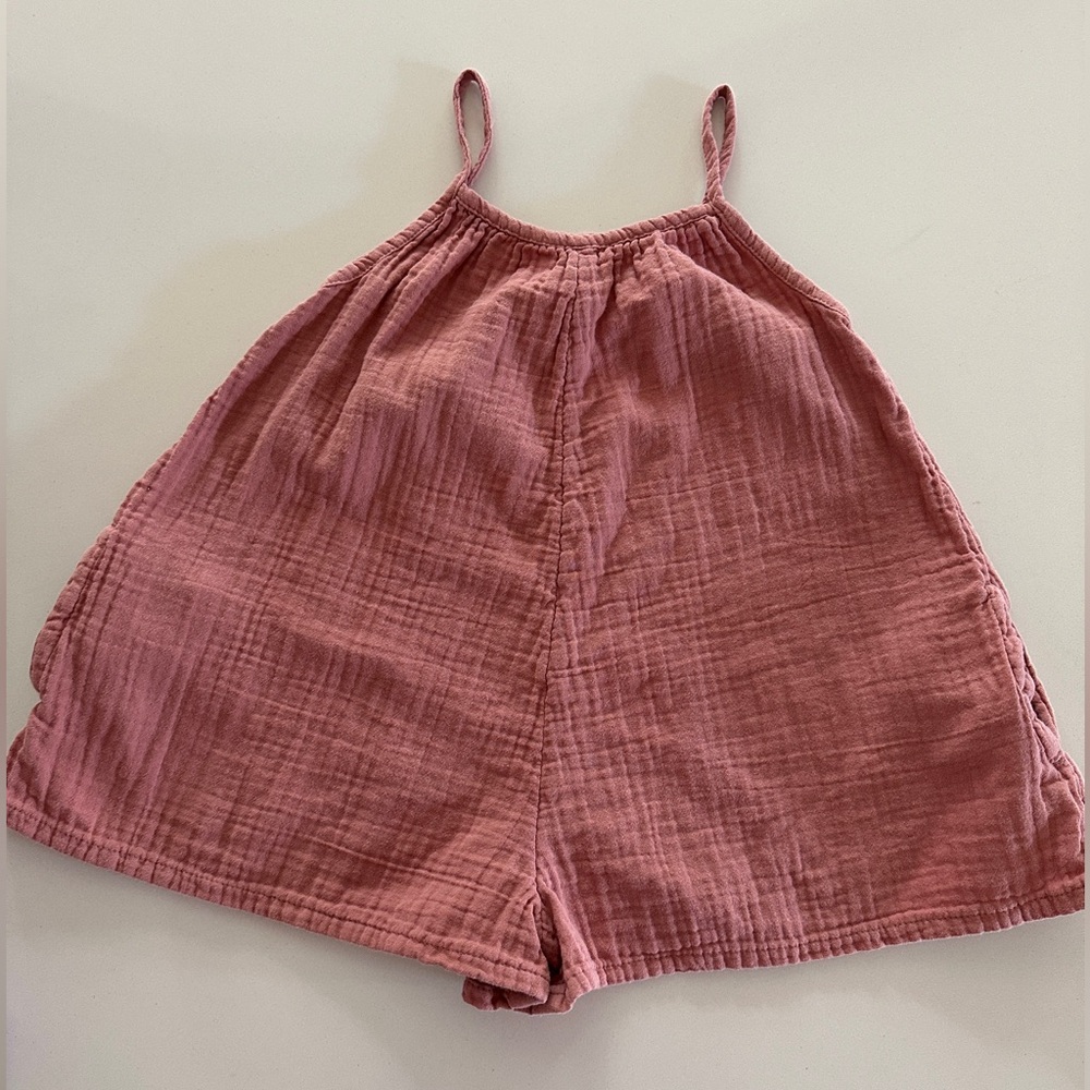 Carters Little Planet Muslin Romper